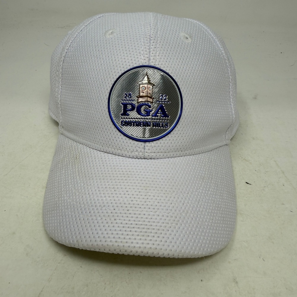 PGA Hat Kids OSFM 2022 Southern Hills White Golf Garb EUC